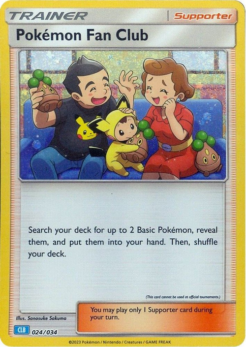 Trading Card Game Classic Classic Collection Pokemon Fan Club #24 CLB、ToyWiz、kayou