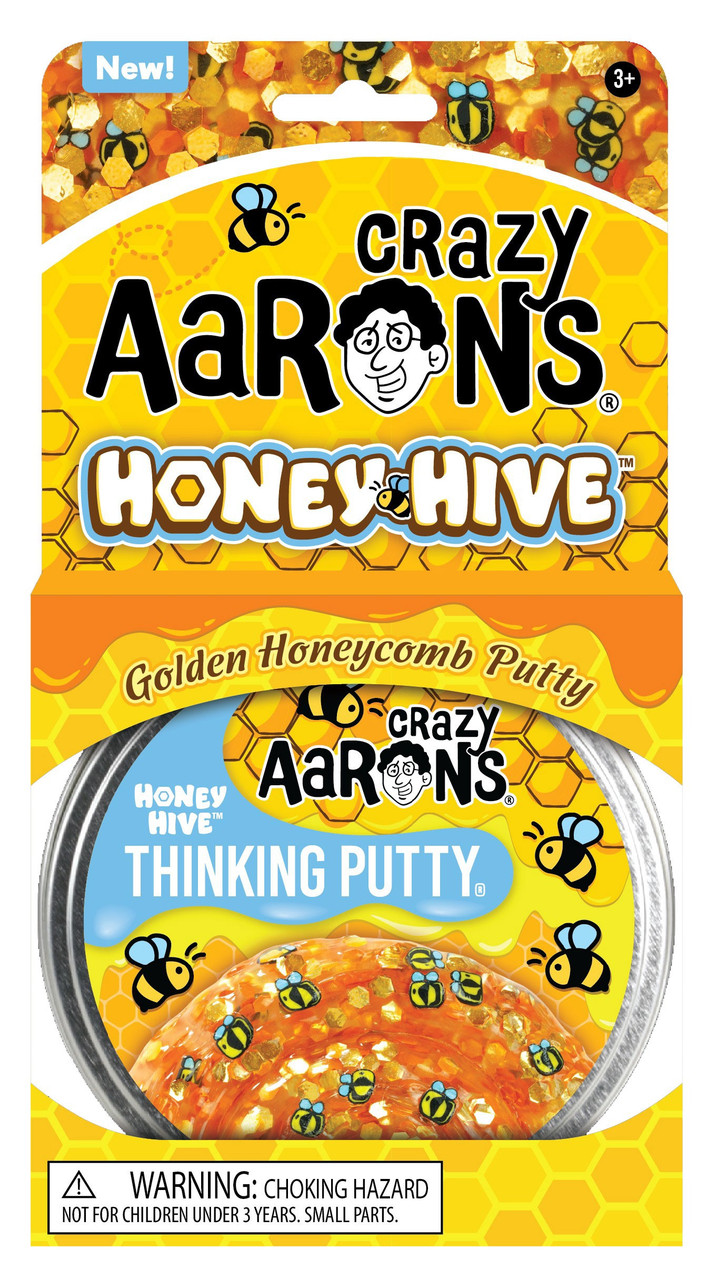 Thinking Putty Honey Hive 4-Inch Full Size Putty、ToyWiz、kayou
