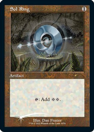 Sol Ring (Retro Frame) (Foil Etched) (SLD-1074) - Secret Lair Drop Series Foil、Wizards of the Coast、kayou