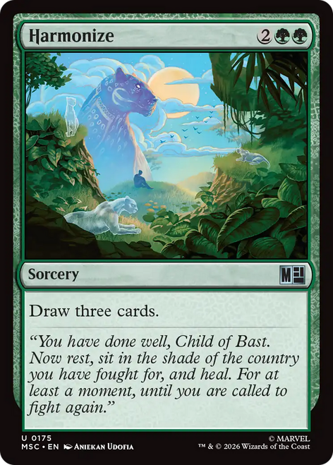 Harmonize (Surge Foil) | Marvel Super Heroes Commander、Magic: The Gathering、kayou