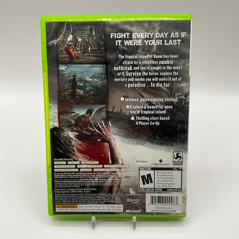 Dead Island Xbox 360 Used #2、Collector Store LLC - VG、kayou