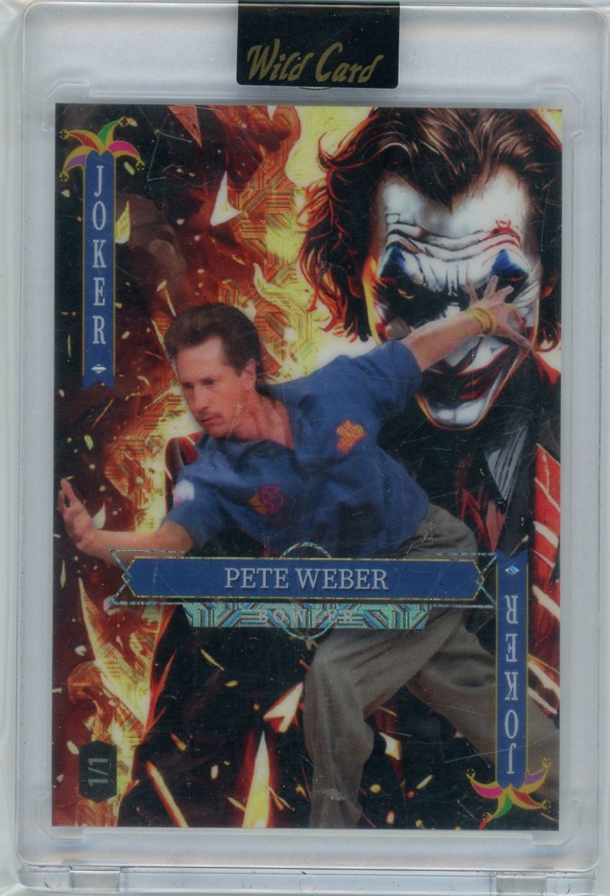 Multi-Sport 2025 Wild Card 1/1 Joker Pete Weber、ToyWiz、kayou