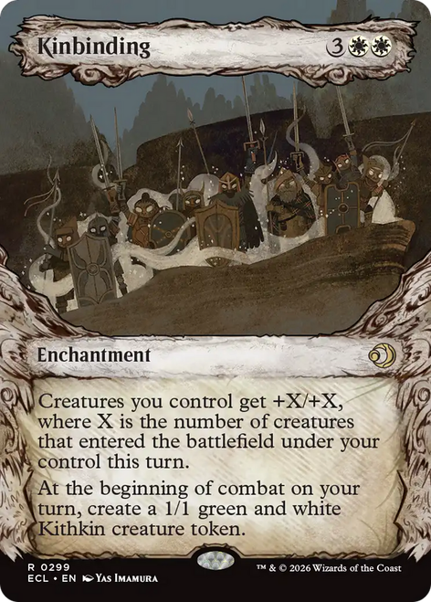 Kinbinding (Fable Frame) | Lorwyn Eclipsed、Magic: The Gathering、kayou