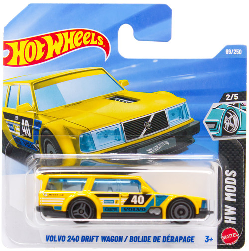 Hot Wheels HW Mods Volvo 240 Drift Wagon Diecast Car、ToyWiz、kayou
