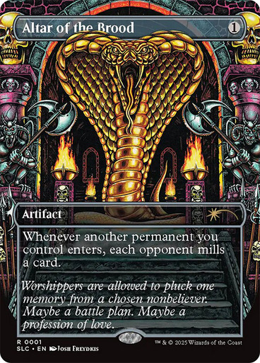 Altar of the Brood (SECRET_SLC_001-ENN)、Magic: The Gathering、kayou