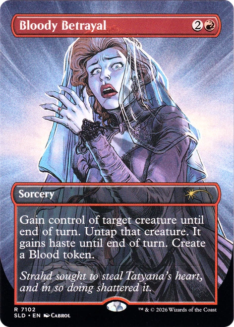 Bloody Betrayal (Secret Lair - Dungeons & Dragons: Strahd's Descent) | Secret Lair Drops、Magic: The Gathering、kayou