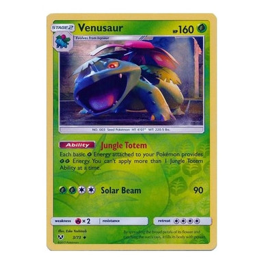 Shining Legends 03/73 Venusaur (Reverse Holo)、Pokemon、kayou