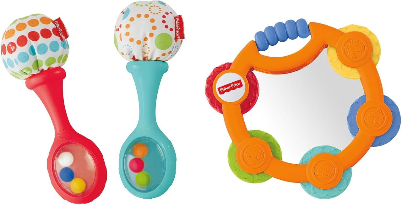 Fisher Price Tambourine & Maracas Gift Set、ToyWiz、kayou