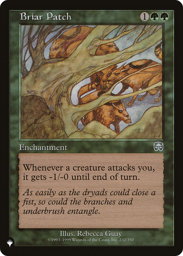 Briar Patch (LIST-232/350) - The List、Wizards of the Coast、kayou