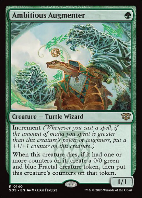 MtG Secrets of Strixhaven Rare FOIL Ambitious Augmenter #140、ToyWiz、kayou