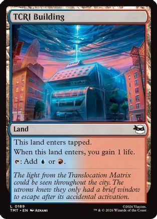 TCRI Building (TMT-189) - Teenage Mutant Ninja Turtles、Wizards of the Coast、kayou