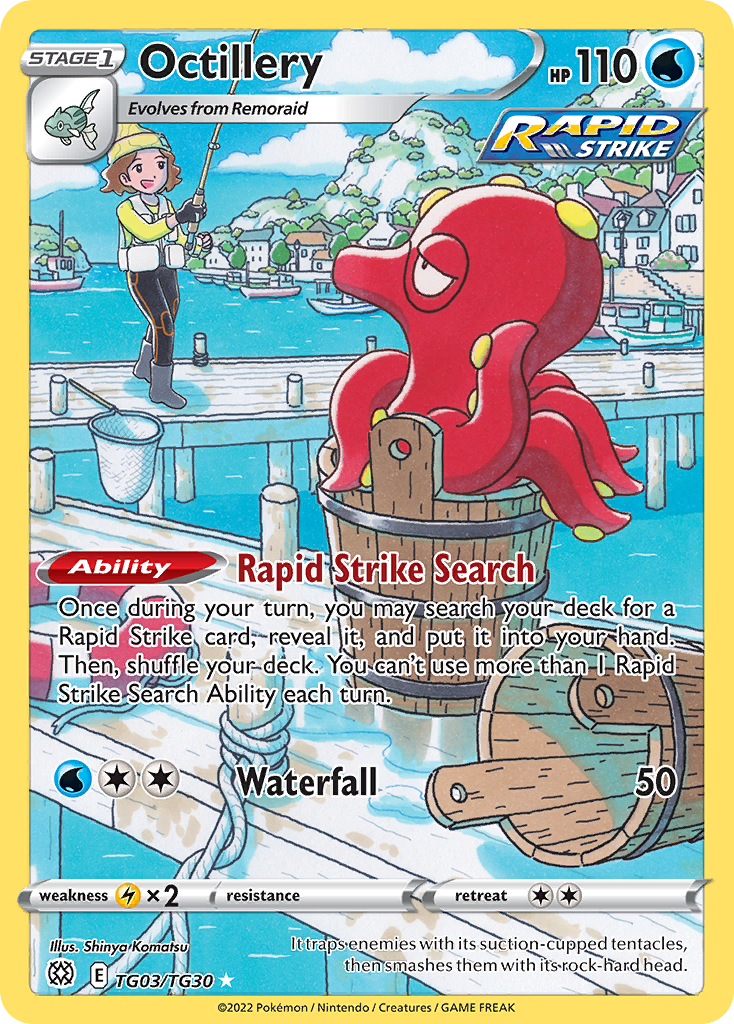Octillery TG03/30 - Brilliant Stars Trainer Gallery Holofoil (HP)、The Pokémon Company、kayou