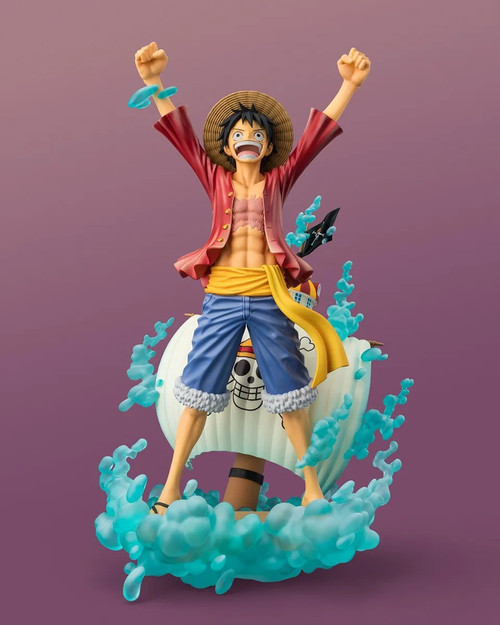 Tamashii Nations One Piece STARTune Figuarts ZERO Monkey D. Luffy 9.8-Inch Collectable Figure Setting Out for the New World (Pre-Order ships June)、ToyWiz、kayou
