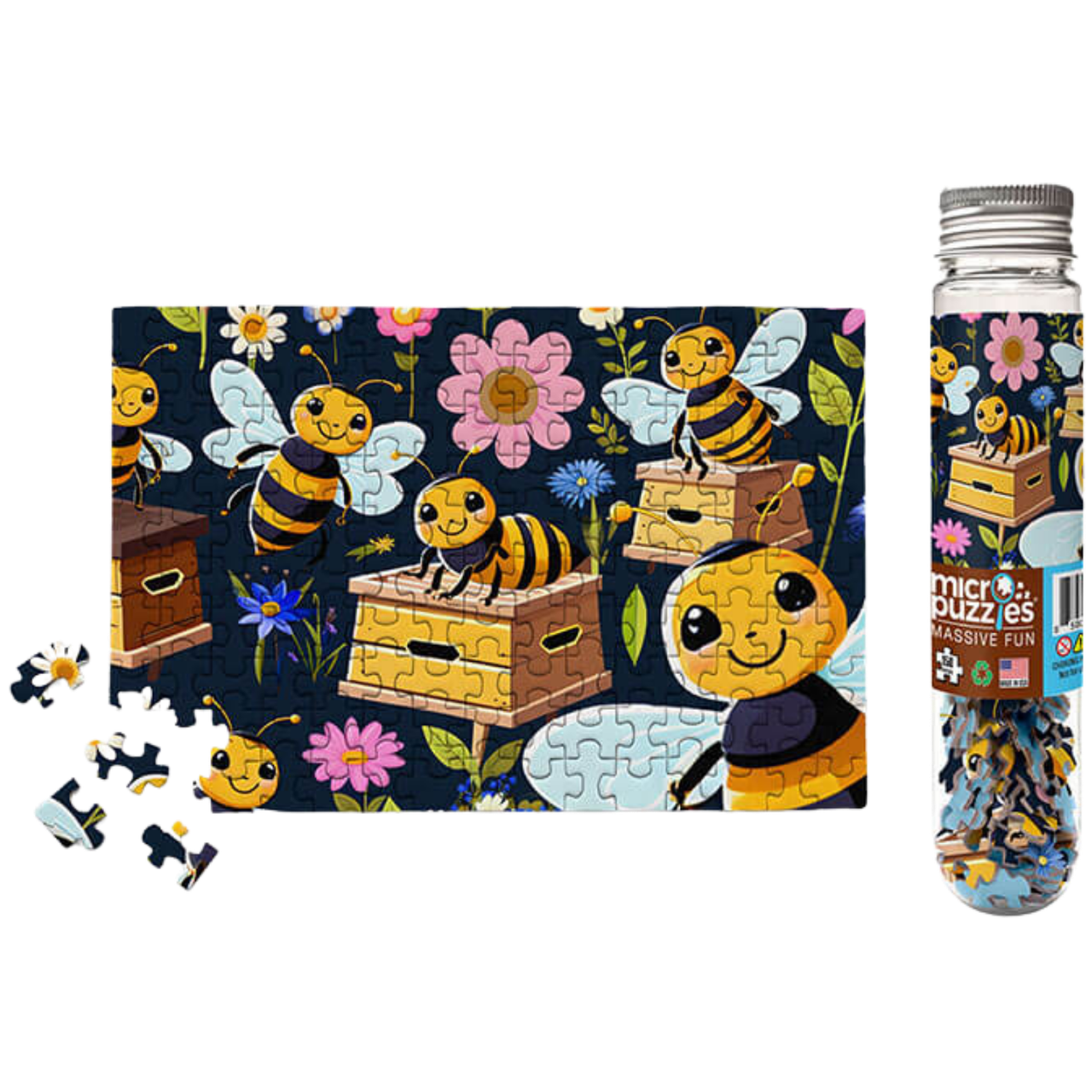 MicroPuzzles: Honey Bees (150pcs)、MicroPuzzles、kayou