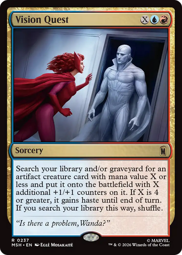 Vision Quest (Foil) | Marvel Super Heroes、Magic: The Gathering、kayou