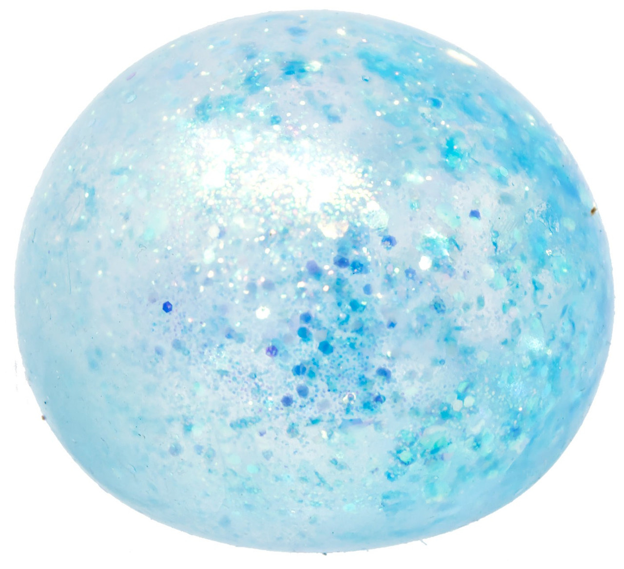Sugar Squeez Ball BLUE SPARKLE 2.4-Inch Squeeze Toy、ToyWiz、kayou