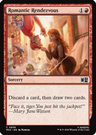 Romantic Rendezvous (MSC-808) - Commander: Marvel Super Heroes、Wizards of the Coast、kayou