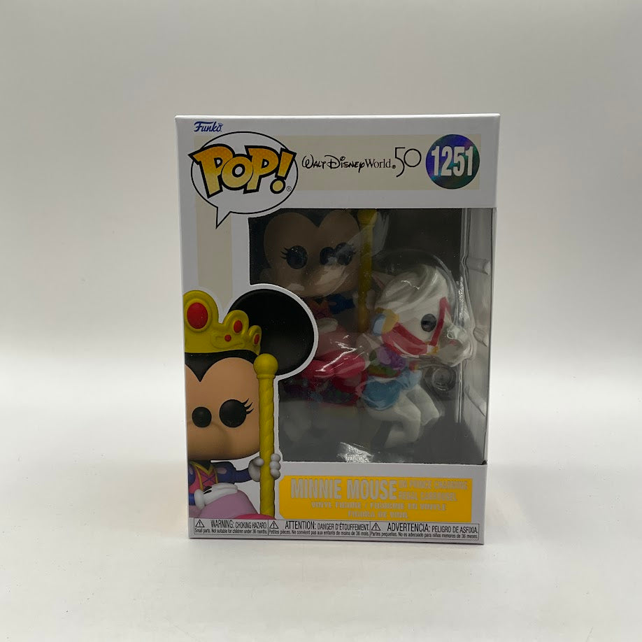 Minnie Mouse On Prince Charming Regal Carrousel Funko Pop! Disney #1251、Funko、kayou