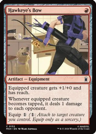 Hawkeye's Bow (MSH-132) - Marvel Super Heroes、Wizards of the Coast、kayou