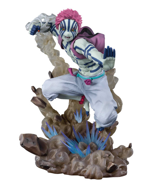 Tamashii Nations Demon Slayer: Kimetsu no Yaiba Figuarts ZERO Akaza Upper Three 7.1-Inch Collectable Figure (Pre-Order ships January)、ToyWiz、kayou