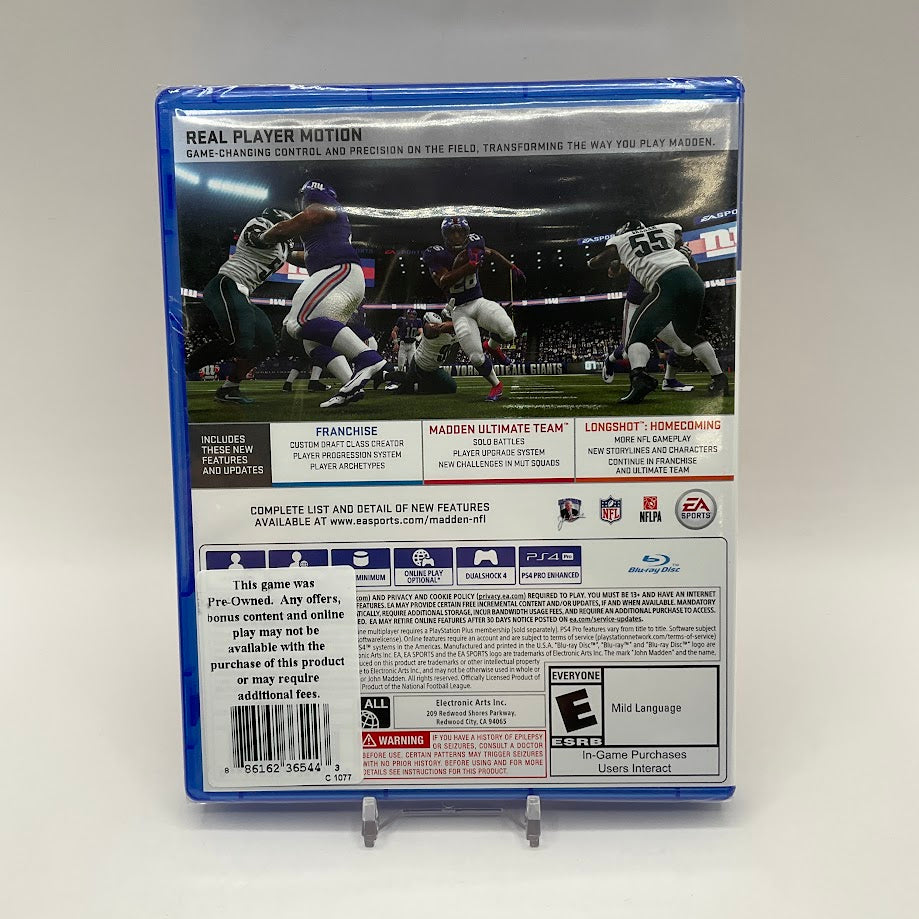 Madden NFL 19 Playstation 4 Sealed、Collector Store LLC - VG、kayou