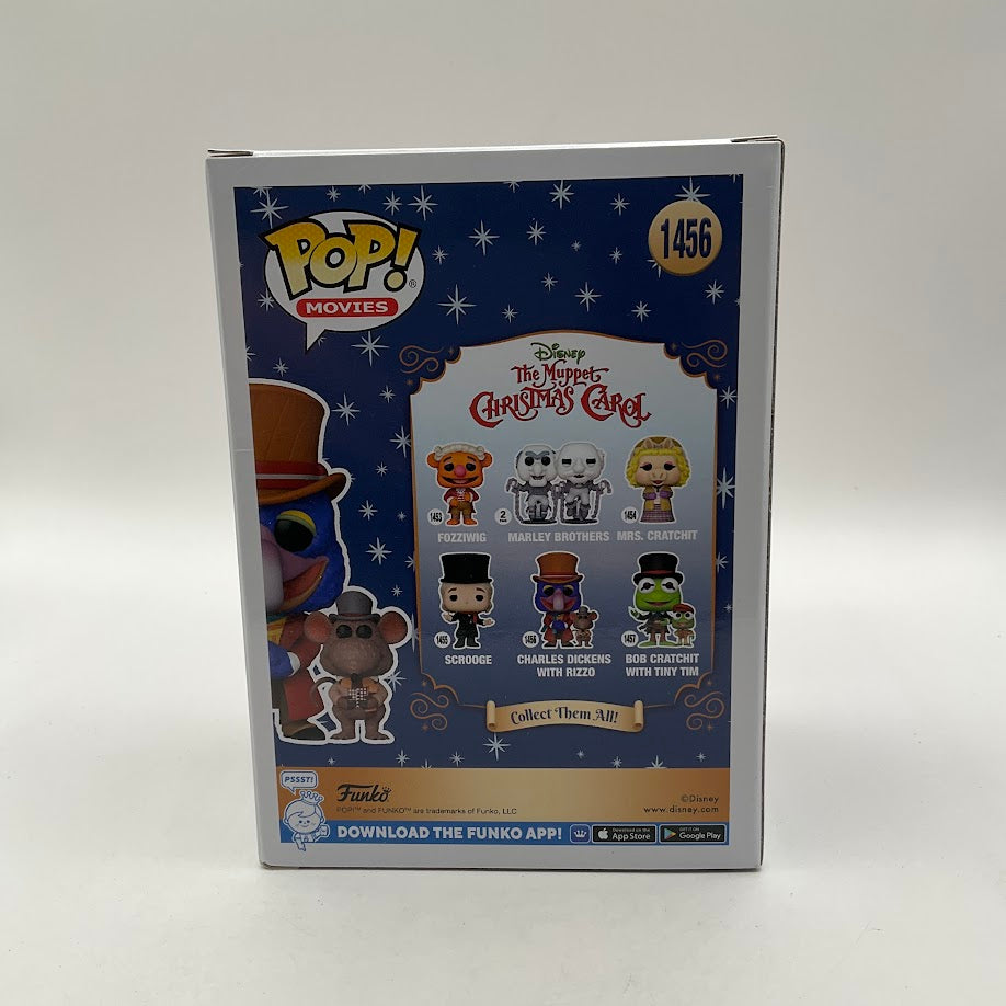 Charles Dickens with Rizzo Funko Pop! The Muppets #1456 Flocked Amazon、Funko、kayou
