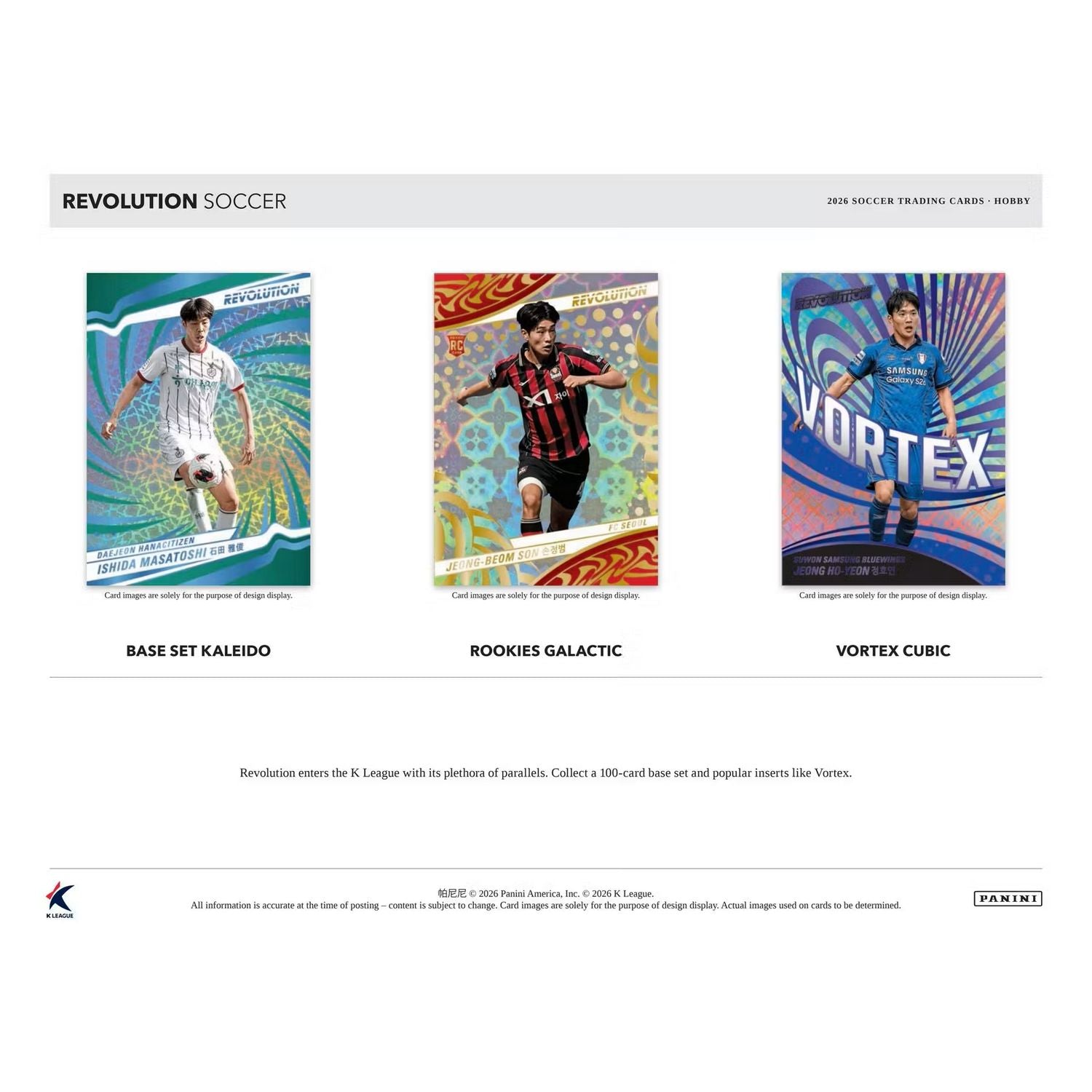 2025-26 Panini Revolution K League Soccer Hobby Box、Panini、kayou