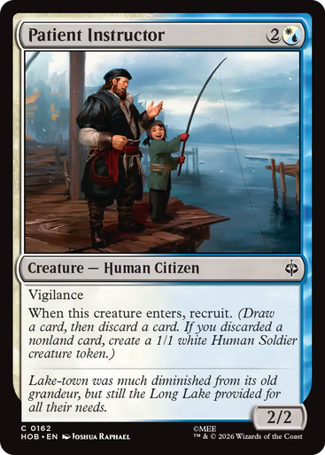 Patient Instructor (Foil) | The Hobbit、Magic: The Gathering、kayou