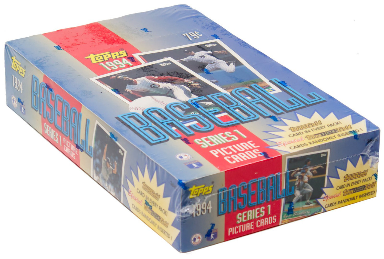 MLB Topps 1994 Baseball Series 1 Trading Card Box 36 Packs、ToyWiz、kayou