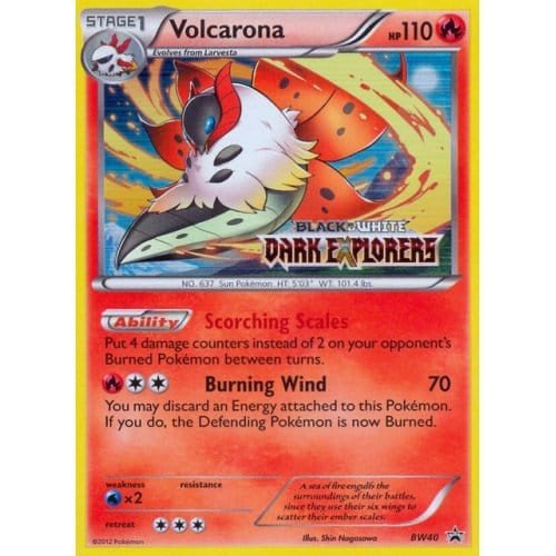 Black & White Promo BW40 Volcarona、Pokemon、kayou