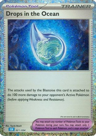 Drops in the Ocean 21 - Trading Card Game Classic Holofoil、The Pokémon Company、kayou