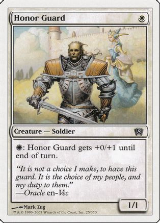 Honor Guard (8ED-025) - 8th Edition、Wizards of the Coast、kayou