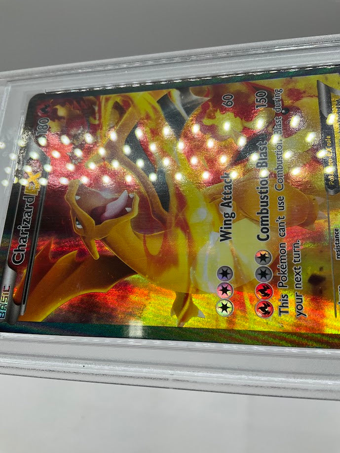 Charizard ex Pokemon Red & Blue Collection Black Star Promo Full Art #121 PSA 10、Collector Store LLC Gaming、kayou
