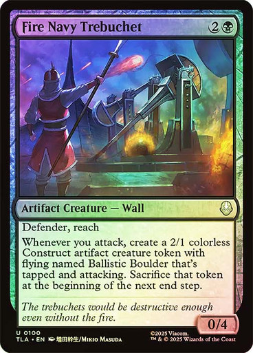 Fire Navy Trebuchet、Magic: The Gathering、kayou