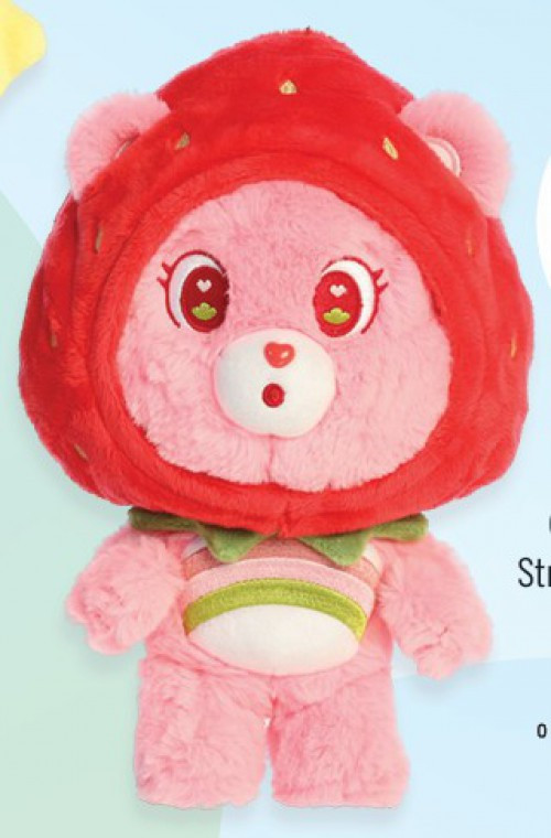 Care Bears Fruitastic Strawberry Cheer Bear 9-Inch Plush (Pre-Order ships October)、ToyWiz、kayou