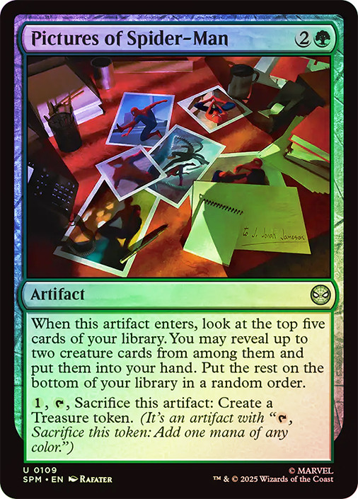 Pictures of Spider-Man、Magic: The Gathering、kayou