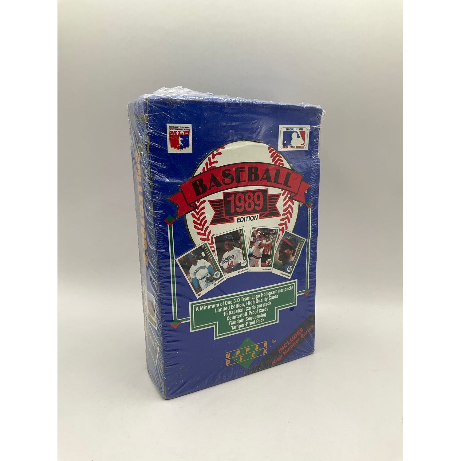 1989 Upper Deck High Series Baseball Hobby Box、Upper Deck、kayou