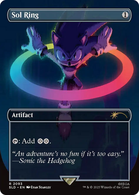 Sol Ring (Foil) (Secret Lair - Sonic: Chasing Adventure) | Secret Lair Drops、Magic: The Gathering、kayou