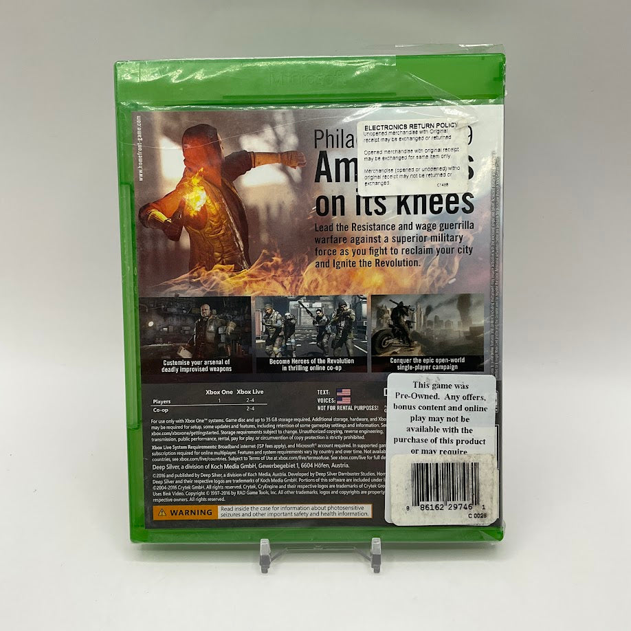 Homefront The Revolution Xbox One Sealed、Collector Store LLC - VG、kayou