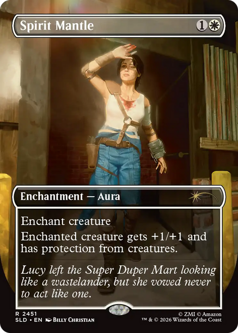 Spirit Mantle (Foil) (Secret Lair - Fallout: Beyond Vault 33) | Secret Lair Drops、Magic: The Gathering、kayou