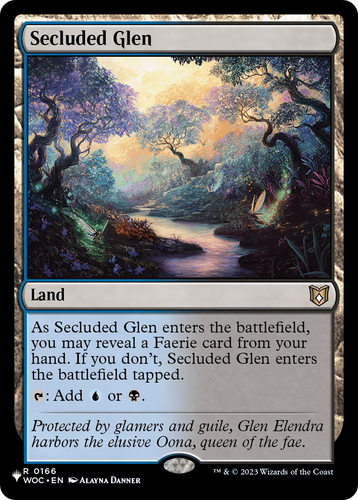 Secluded Glen (LIST-166) - The List、Wizards of the Coast、kayou