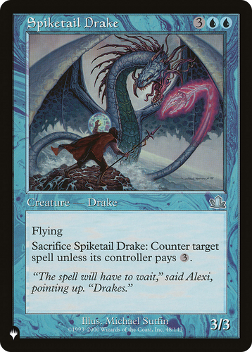 Spiketail Drake (LIST-48/143) - The List、Wizards of the Coast、kayou