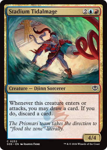 Stadium Tidalmage (Foil) | Secrets of Strixhaven、Magic: The Gathering、kayou