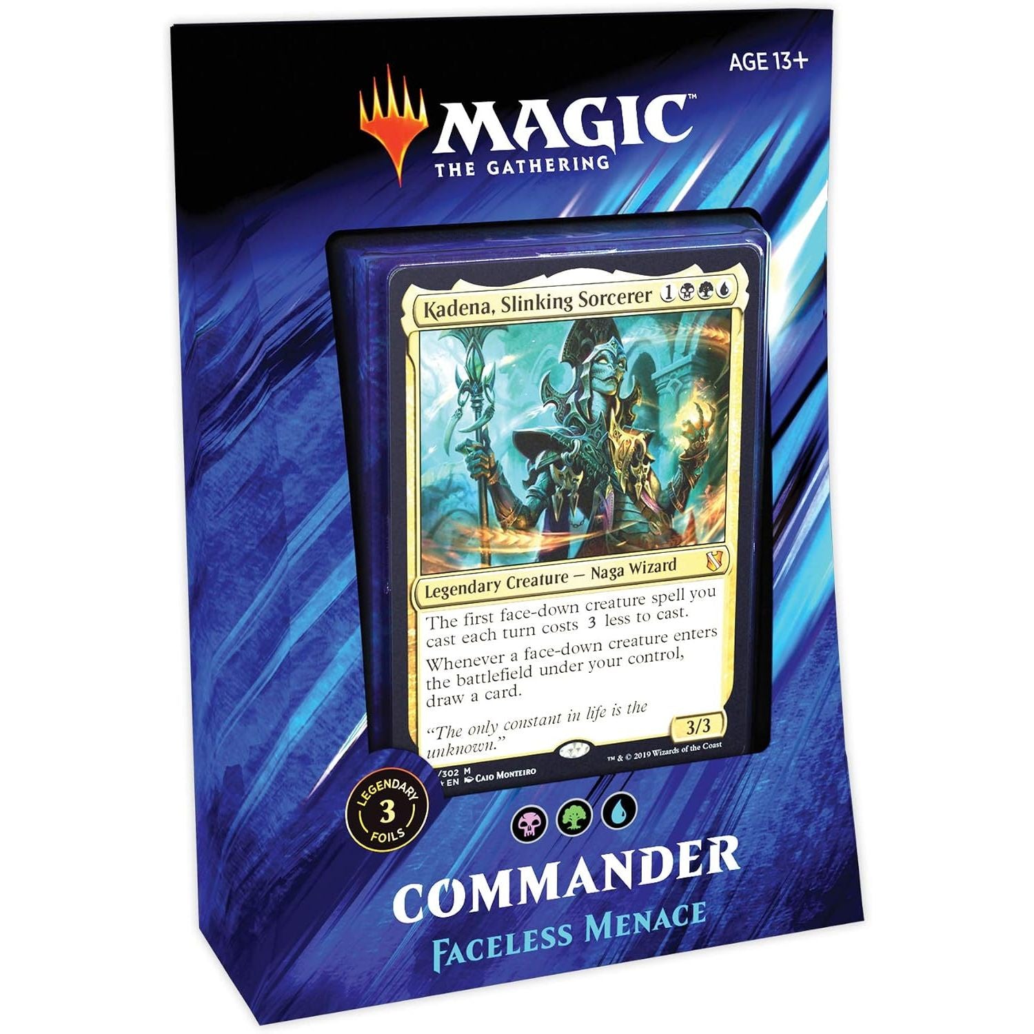 Magic the Gathering: Commander 2019 - Faceless Menace Commander Deck、Wizards of the Coast、kayou