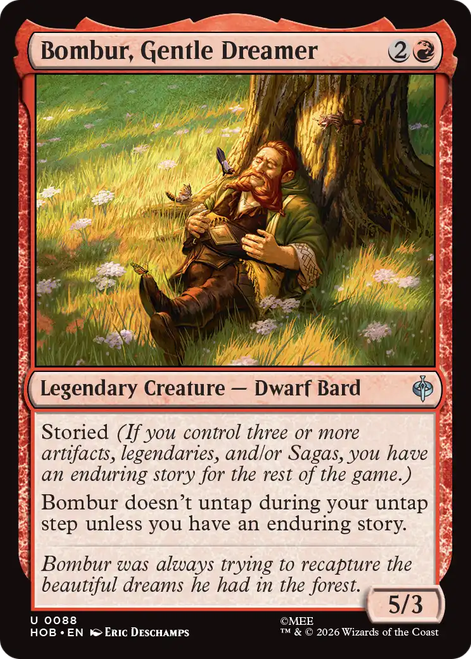 Bombur, Gentle Dreamer (Foil) | The Hobbit、Magic: The Gathering、kayou