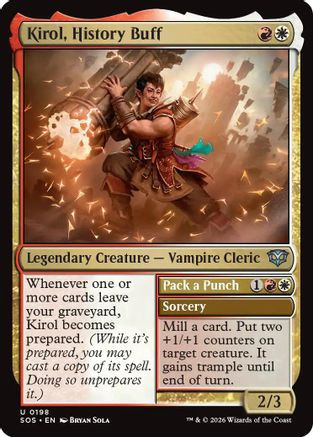 Kirol, History Buff (SOS-198) - Secrets of Strixhaven Foil、Wizards of the Coast、kayou
