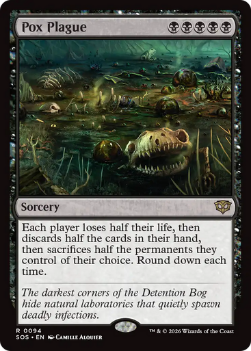 Pox Plague (Foil) | Secrets of Strixhaven、Magic: The Gathering、kayou