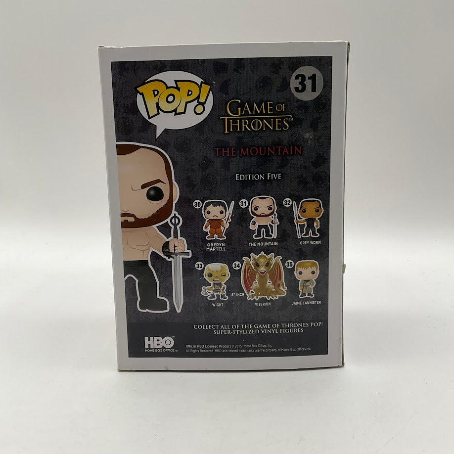 The Mountain Funko Pop! Game of Thrones #31、Funko、kayou