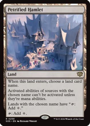 Petrified Hamlet (SOS-259) - Secrets of Strixhaven、Wizards of the Coast、kayou