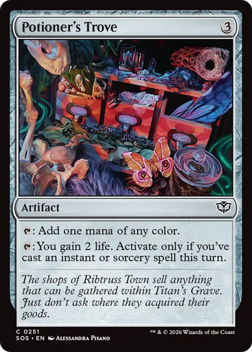 Potioner's Trove (Foil) | Secrets of Strixhaven、Magic: The Gathering、kayou